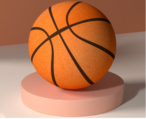 Home Indoor Toddler Children's Ball Elastic Ball Toy Silent Racket Basketball