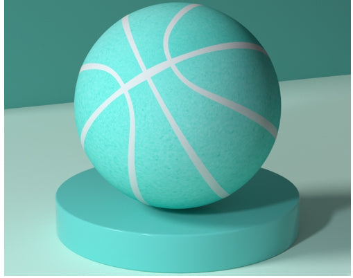 Home Indoor Toddler Children's Ball Elastic Ball Toy Silent Racket Basketball